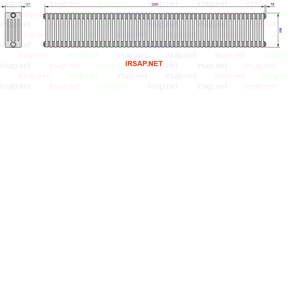 Радиатор IRSAP Tesi 50600/51 T22 CL 01
